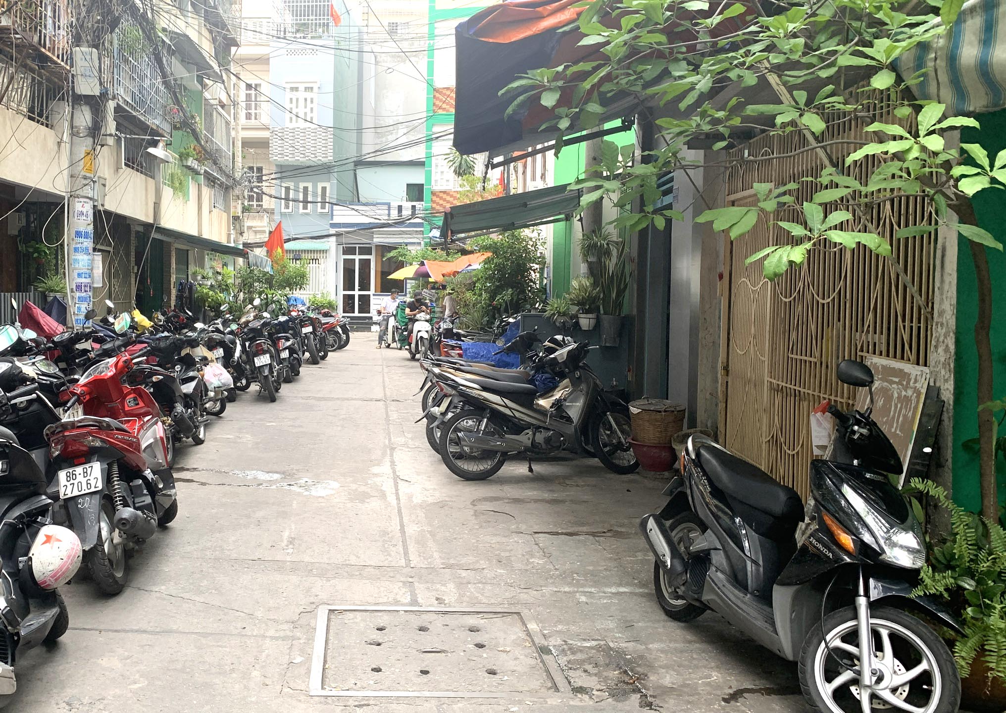 Đường trước nhà Căn hộ ShopHouse