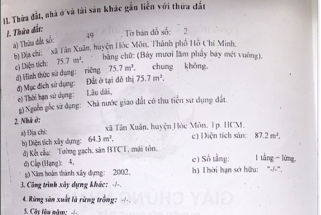 bán nhà MT lê thị hà